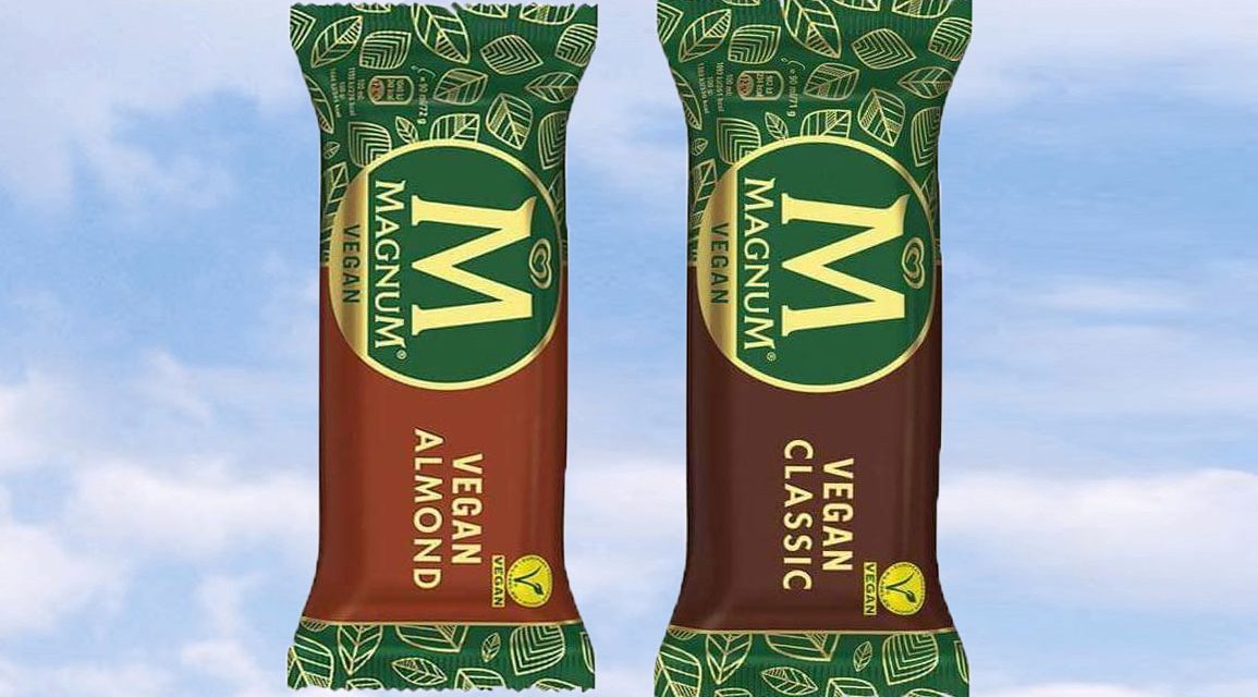 Magnum lanserar två veganska glassar